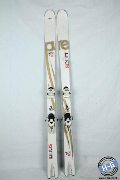 Refurbished - Ski - Scott Pure 188 - 188, Sport en Fitness, Skiën en Langlaufen, Ski, 180 cm of meer, Gebruikt, Overige merken