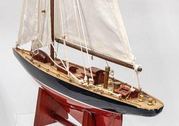 Navire miniature - Karibikyacht/Segelboot  Höhe 54cm -