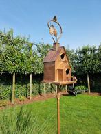 Beeldje - BIrdhouse - IJzer, Metaal