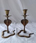 Taperstick (kleine blaker met een dunne pijp) 2 genummerde, Antiek en Kunst