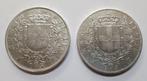 Italie, Royaume Vittorio Emanuele II. 5 Lire 1870/1871, Postzegels en Munten