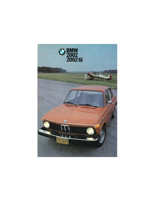 1974 BMW 2002 TII BROCHURE ENGELS (USA), Livres, Autos | Brochures & Magazines