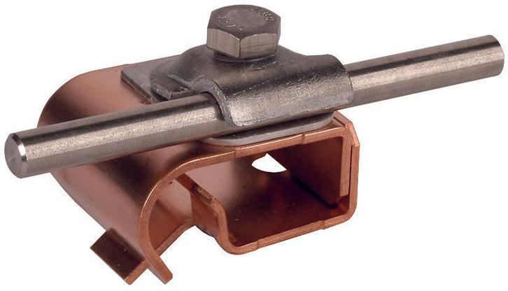 Collier de gouttière bimétallique Dehn avec double taquet, Doe-het-zelf en Bouw, Elektriciteit en Kabels, Verzenden