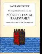 De (mogelijke) betekenis van alle Noordhollandse plaatsnamen, Boeken, Verzenden, Gelezen, Pannekeet