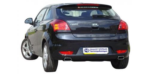 FOX Kia Pro Cee`d - ED uitlaat rechts/links - 145x65 type 60, Auto-onderdelen, Uitlaatsystemen, Nieuw, Verzenden