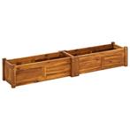 vidaXL Plantenbak verhoogd 150x30x25 cm acaciahout, Verzenden, Nieuw