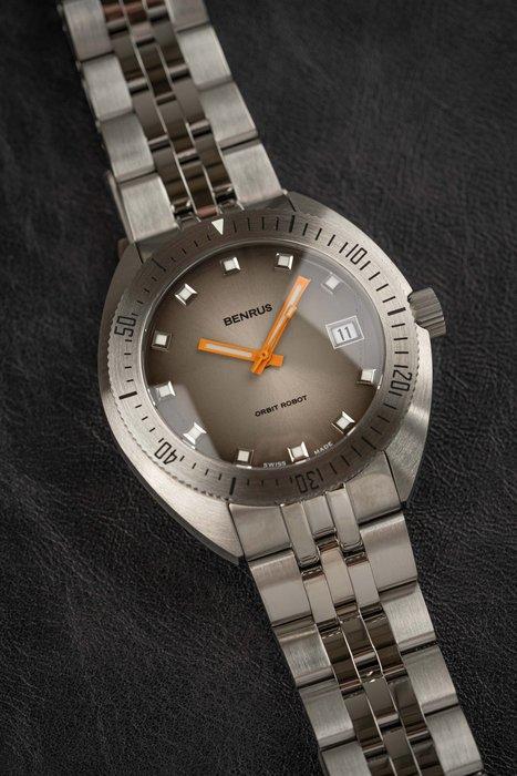 Benrus - Orbit Robot Skin Diver - Zonder Minimumprijs -, Handtassen en Accessoires, Horloges | Heren