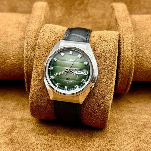Seiko - 5Actus SS Gradient Green Sunburst [Near-NOS] -, Handtassen en Accessoires, Horloges | Antiek