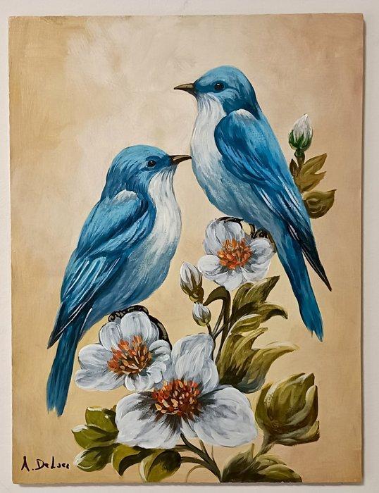 A. De Luca (1979) - Armonia di Primavera, Antiek en Kunst, Kunst | Schilderijen | Klassiek