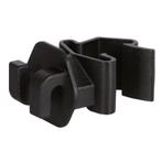 T-post rope insulator, black - kerbl