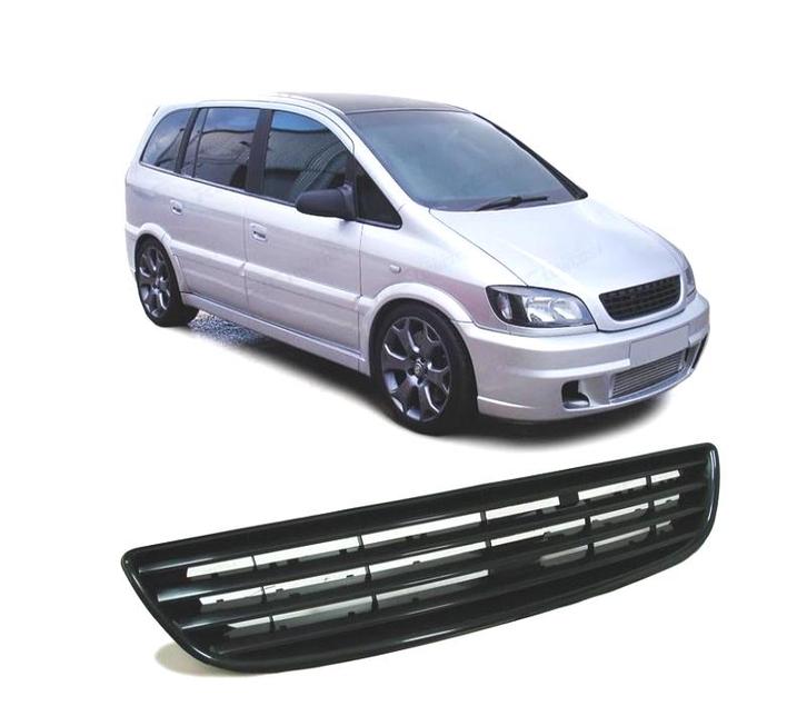 CALANDRE POUR OPEL ZAFIRA 99-05 NOIR, Auto-onderdelen, Carrosserie, Verzenden