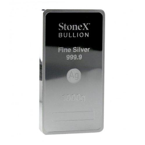 Duitsland. 30 Dollars 2021 1 Kilo $30 NZD Niue StoneX Silver, Postzegels en Munten, Edelmetalen en Baren