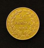 België. Leopold I. 20 Francs 1865 (Zonder Minimumprijs)