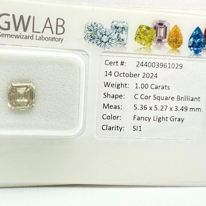 Zonder Minimumprijs - 1 pcs Diamant (Natuurlijk gekleurd) -, Handtassen en Accessoires, Edelstenen