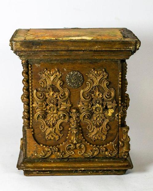 Boîte - Ipe en noyer et en racine - Bois, Antiek en Kunst, Kunst | Designobjecten