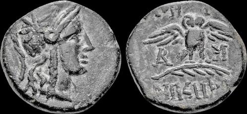 Ca 2nd-1st cent Bc Mysia Pergamon Ae17 owl standing facin..., Postzegels en Munten, Munten en Bankbiljetten | Verzamelingen, Verzenden