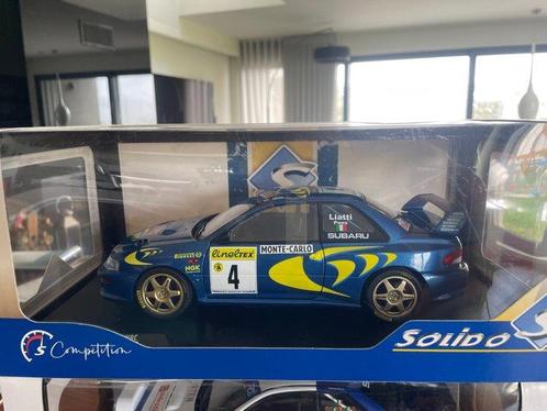 Solido 1:18 - Modelauto (3) - Pack 3 x Subaru Impreza WRC, Hobby en Vrije tijd, Modelauto's | 1:5 tot 1:12