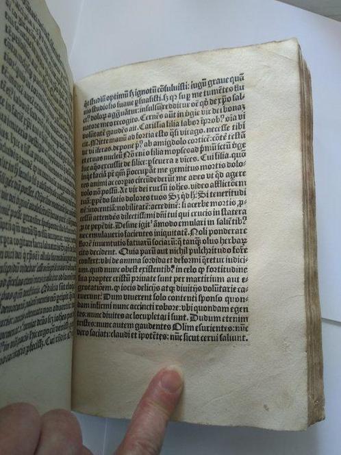 Johannes Brugmannus (or Johannem Brugman). - [Incunabula], Antiek en Kunst, Antiek | Boeken en Manuscripten