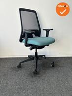 Interstuhl - Bureaustoel - Blauwe zitting met zwart netweave, Werkplek, Ophalen of Verzenden, Gebruikt, Stoel