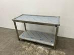 Verstevigd RVS Werktafel met Lekrand, Ophalen of Verzenden, Nieuw in verpakking, Inox Meubilair