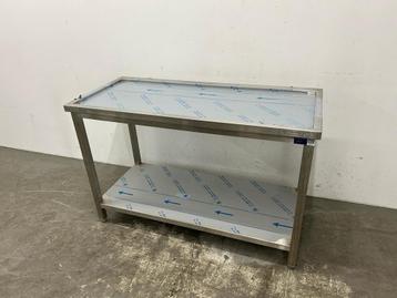 Verstevigd RVS Werktafel met Lekrand, Ophalen of Verzenden