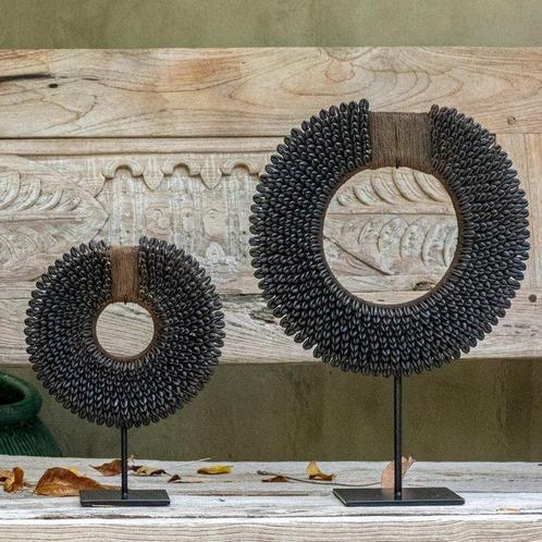 Decoratief ornament - NO RESERVE PRICE - Pair of black, Antiek en Kunst, Kunst | Designobjecten