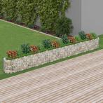 vidaXL Gabion plantenbak verhoogd 540x50x50 cm, Tuin en Terras, Verzenden, Nieuw