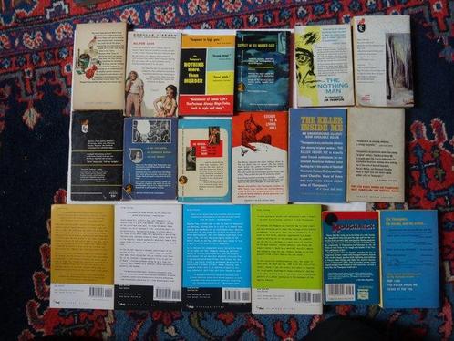 Jim Thompson - Jim Thompson lot of 18 vintage paperbacks -, Antiek en Kunst, Antiek | Boeken en Manuscripten