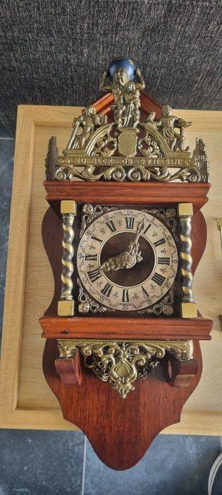 Zaandam/Zaanse klok - Vintage - Beuken, Eik - 1970-1980, Antiek en Kunst, Curiosa en Brocante