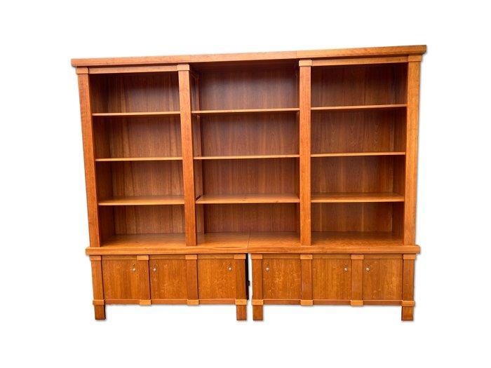 Boekenkast - Kersenhout - Bibliotheekkast, Antiek en Kunst, Kunst | Designobjecten
