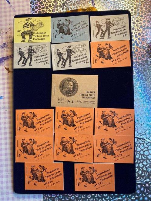 Zwitserland 1953 - Postzegelboekje Zwitserland, Postzegels en Munten, Postzegels | Europa | België