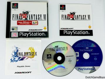 Playstation 1 / PS1 - Final Fantasy VI + Final Fantasy X Dem, Games en Spelcomputers, Games | Sony PlayStation 1, Verzenden, Gebruikt