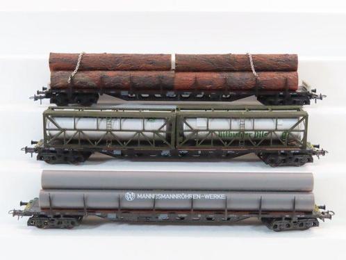 Roco H0 - 4360/4361/4364 - Transport de fret - 3 wagons, Hobby & Loisirs créatifs, Trains miniatures | HO