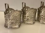 Tasse à thé (5) - Solid Silver Hand Crafted Middle Eastern, Antiquités & Art, Antiquités | Argent & Or