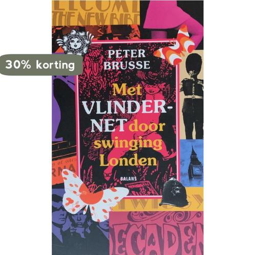 Met Vlindernet Door Swinging Londen 9789050186636, Boeken, Romans, Zo goed als nieuw, Verzenden