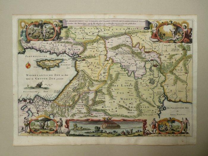 Middle East - Cypern / Israël / Syrië / Turkije; S., Boeken, Atlassen en Landkaarten