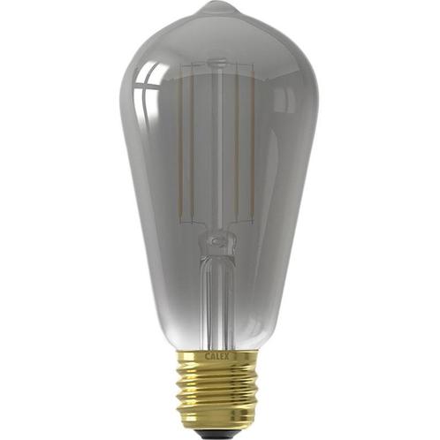 Calex Smart LED Lamp Edison Titanium E27 7W 400lm, Maison & Meubles, Lampes | Lampes en vrac, Envoi