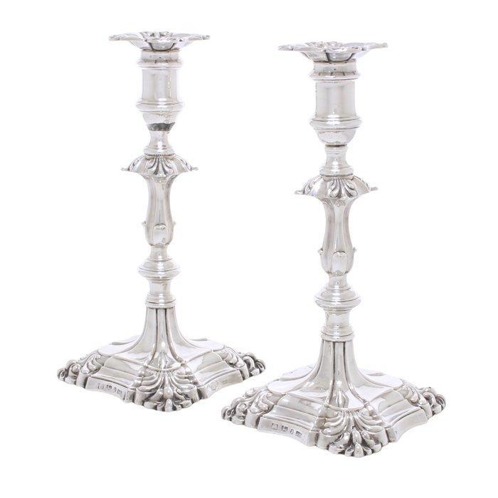 John Waterhouse, Edward Hatfield & Co - Chandelier (2) -, Antiek en Kunst, Antiek | Zilver en Goud