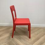 Segis Pacific kunststof kantinestoel, rood, Huis en Inrichting, Stoelen, Gebruikt, Rood, Kunststof, Eén