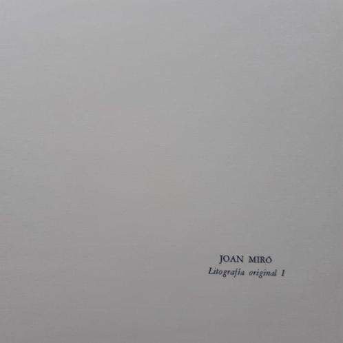 Joan Miro (1893-1983) - 3 works - Litografia original I,, Antiek en Kunst, Antiek | Overige Antiek