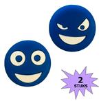 Fako Bijoux - Tennisdemper - Emoji - Tweezijdig - Blauw - 2, Sport en Fitness, Tennis, Verzenden, Nieuw