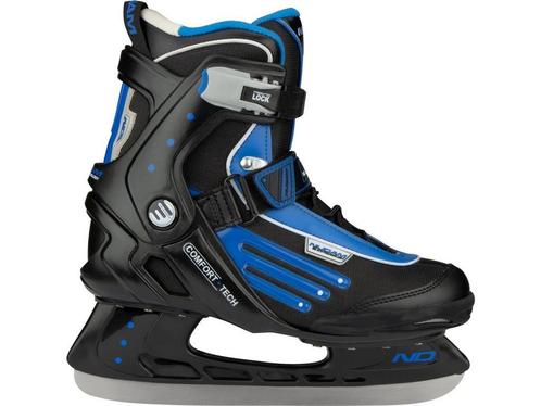 Nijdam IJshockeyschaats - Semi-Softboot - Zwart/Blauw - Maat, Huis en Inrichting, Woonaccessoires | Overige, Nieuw, Verzenden