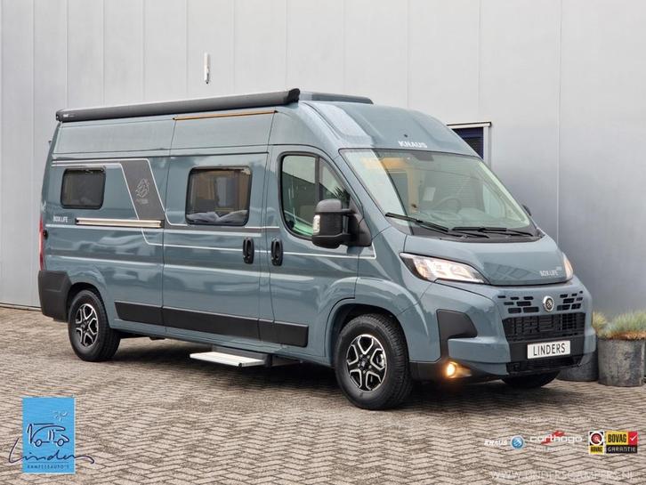 Knaus Boxlife 600 ME Platinum Selection | Automaat | Twinbed, Caravans en Kamperen, Mobilhomes, Cassettetoilet, Minder dan 3 maanden geleden