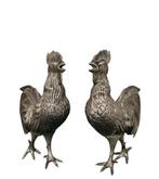 Beeldje - Galos Ornamentais (2) - .833 zilver