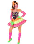 Jaren 80 fluo neon jurk, Ophalen of Verzenden, Nieuw