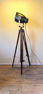 BRITEQ - Lampe de théâtre - Aluminium, Verre, Bois, Fer,, Antiquités & Art