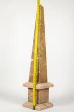 sculptuur, Grande obelisco 8.6 kg. - 62 cm - marmo rosa, Antiek en Kunst