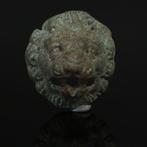 Romain antique Bronze Applique Lion  (Sans Prix de Réserve), Antiquités & Art