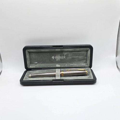 Parker - Parker sonnet TII solid silver cap and barrel -, Verzamelen, Pennenverzamelingen