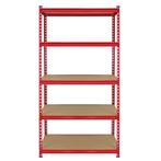 10 x Z-Rax Stellingkasten - 90x45x183 cm - Rood, Verzenden